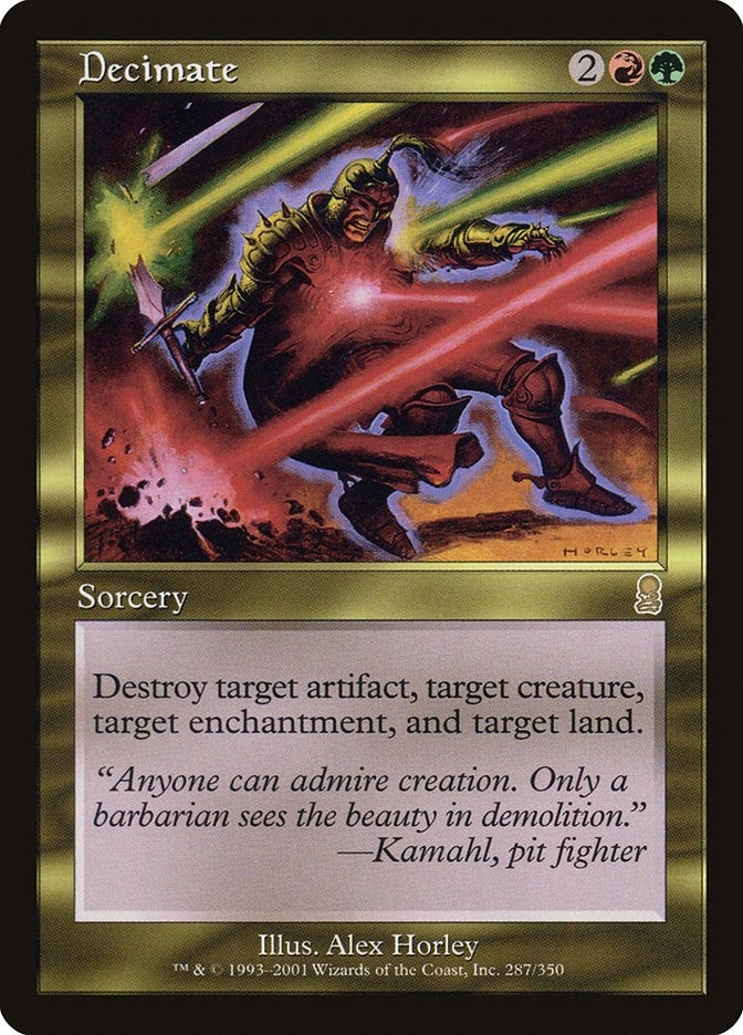 Decimate (287) (ODY)