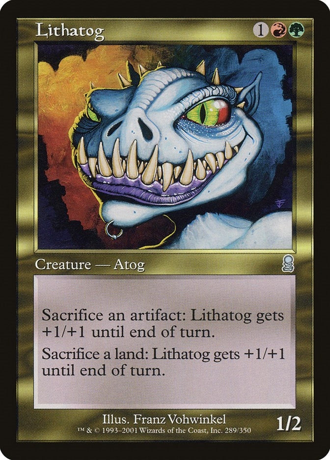 Image for Lithatog (289) (ODY) - Magic: The Gathering