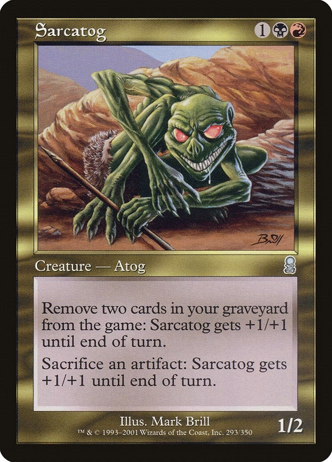 Image for Sarcatog (293) (ODY) - Magic: The Gathering
