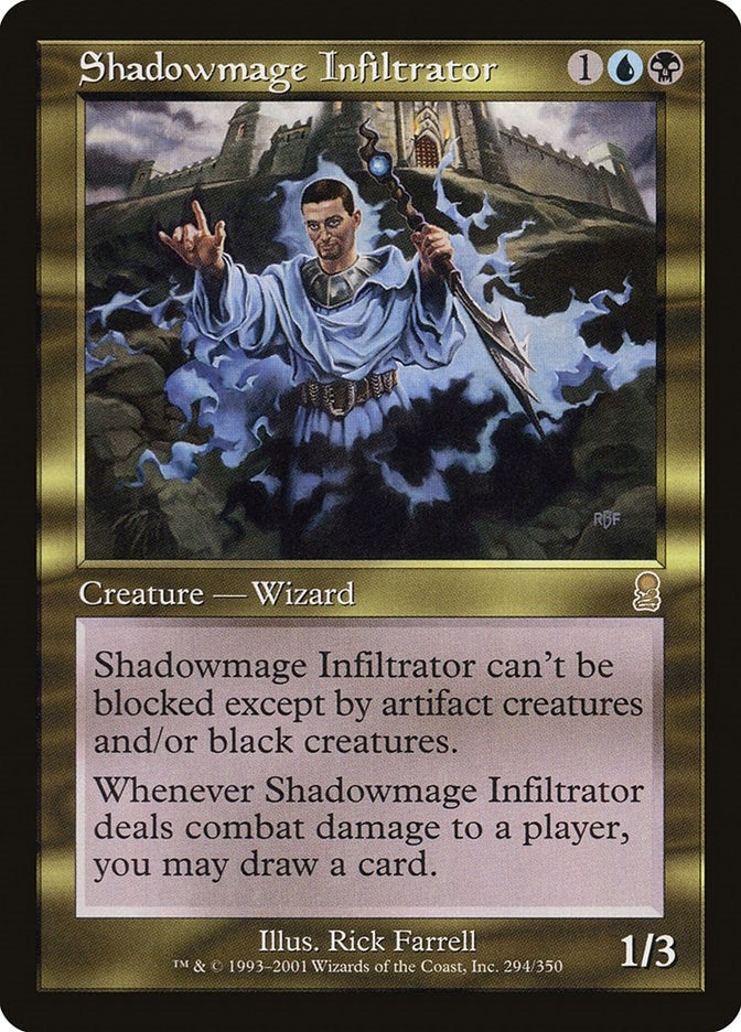 Image for Shadowmage Infiltrator (294) (ODY) - Magic: The Gathering