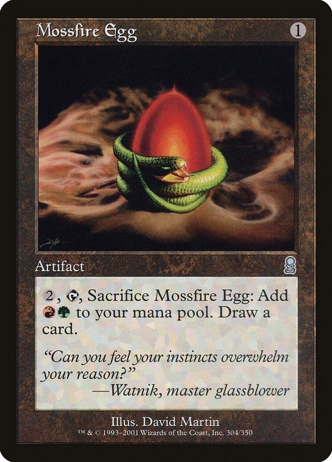 Image for Mossfire Egg (304) (ODY) - Magic: The Gathering