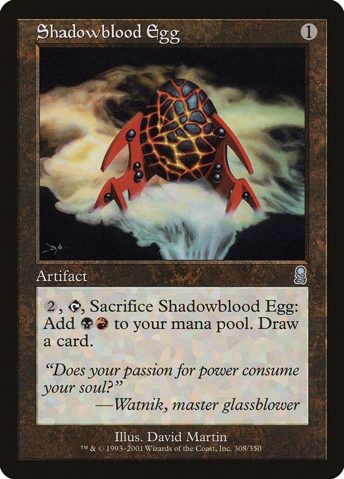 Image for Shadowblood Egg (308) (ODY) - Magic: The Gathering