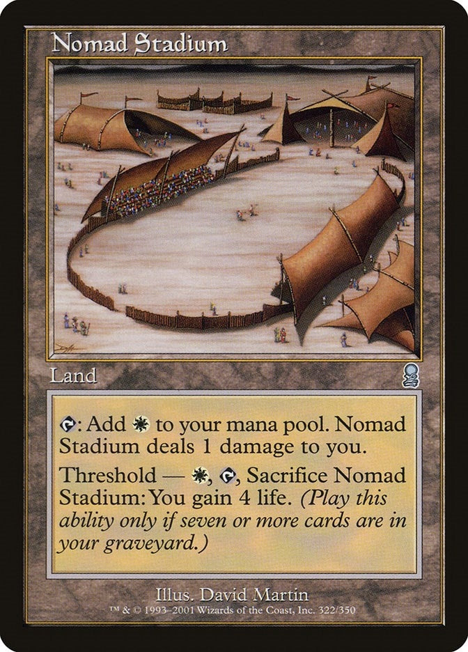 Image for Nomad Stadium (322) (ODY) - Magic: The Gathering