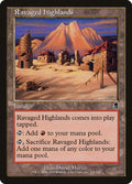 Image for Ravaged Highlands (324) (ODY) - Magic: The Gathering