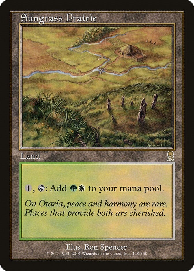 Image for Sungrass Prairie (328) (ODY) - Magic: The Gathering