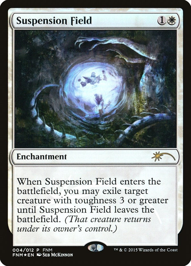 Image for Suspension Field (4) (FNM) - Magic: The Gathering