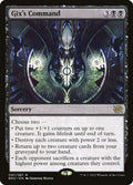 Gix's Command