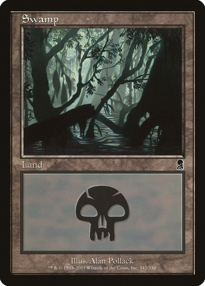 Image for Swamp (342) (342) (ODY) - Magic: The Gathering
