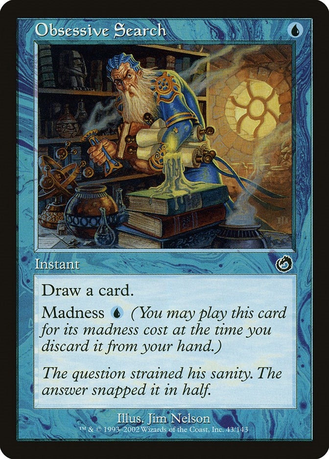 Image for Obsessive Search (43) (TOR) - Magic: The Gathering