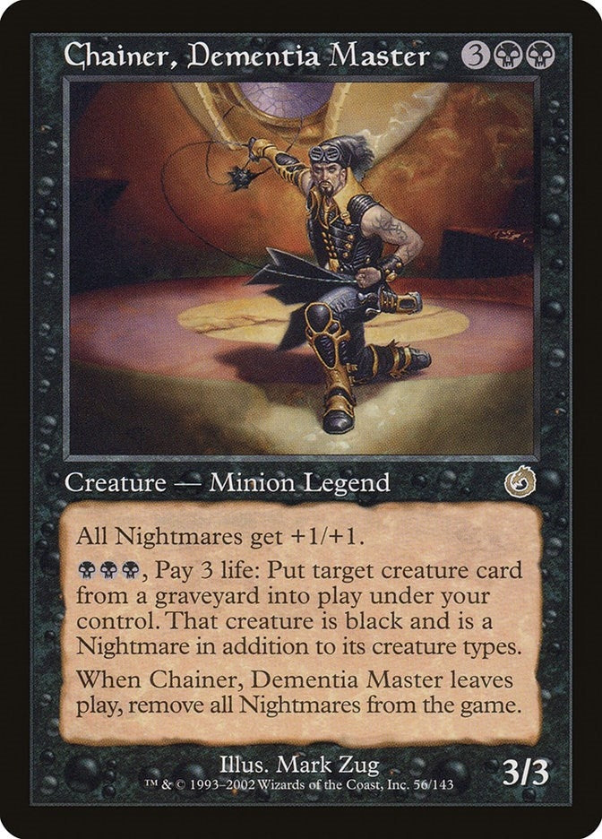 Image for Chainer, Dementia Master (56) (TOR) - Magic: The Gathering
