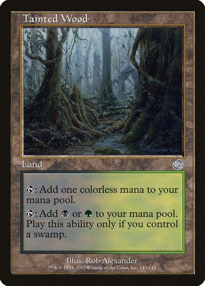Image for Tainted Wood (143) (TOR) - Magic: The Gathering