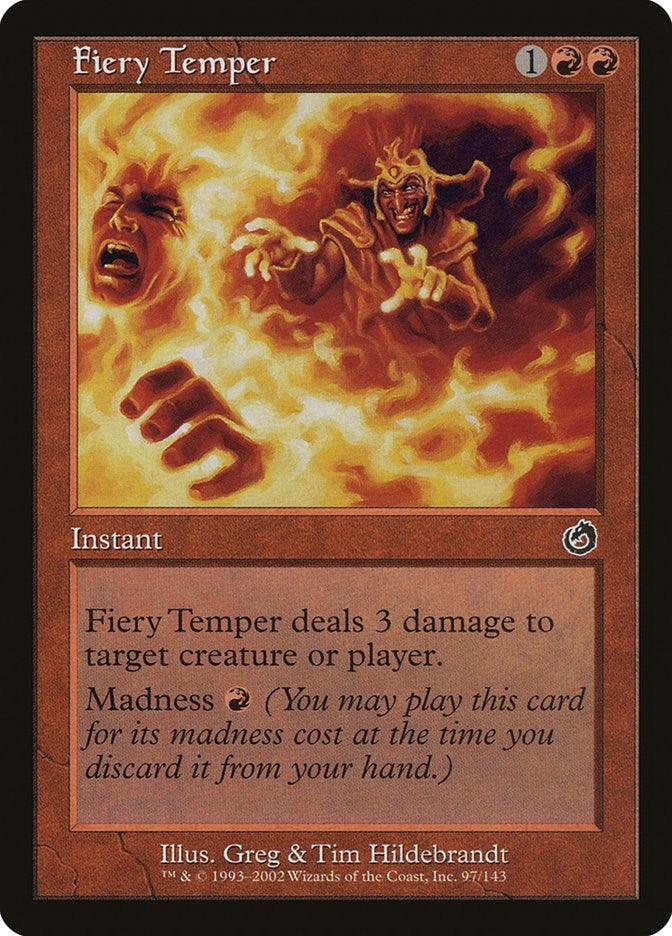 Image for Fiery Temper (97) (TOR) - Magic: The Gathering