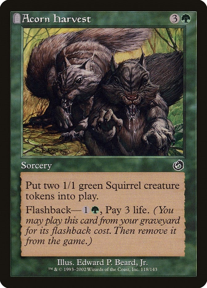 Image for Acorn Harvest (118) (TOR) - Magic: The Gathering
