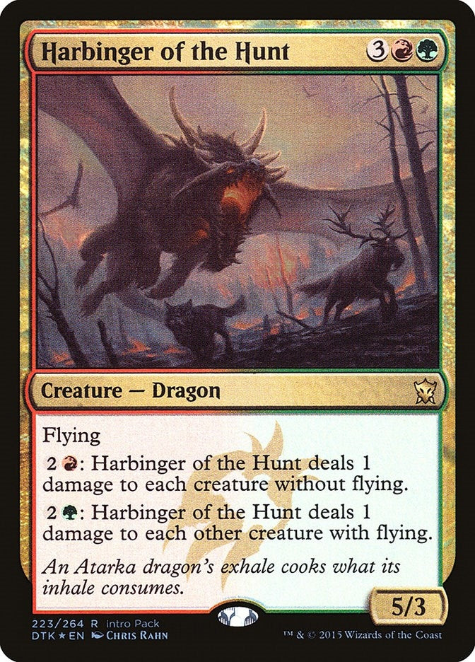 Image for Harbinger of the Hunt (223) (UMP) - Magic: The Gathering