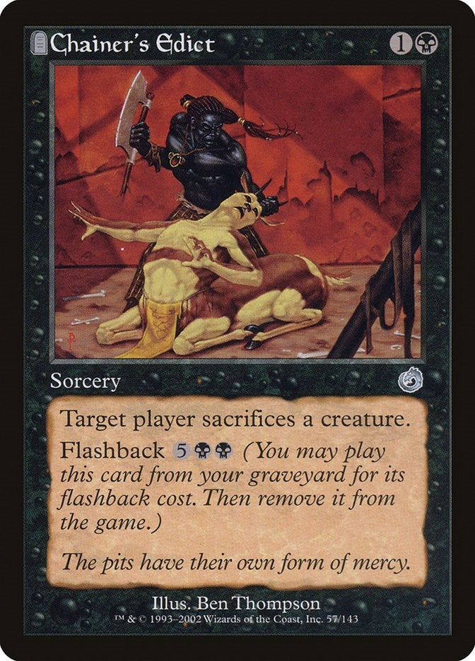 Image for Chainer's Edict (57) (TOR) - Magic: The Gathering