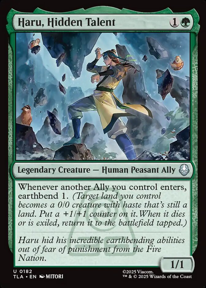 Haru, Hidden Talent