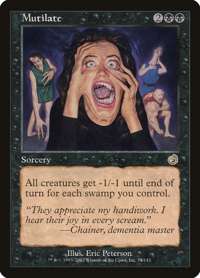 Image for Mutilate (73) (TOR) - Magic: The Gathering