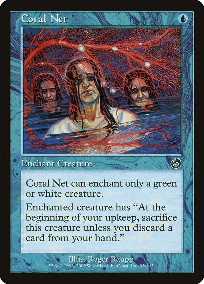 Image for Coral Net (35) (TOR) - Magic: The Gathering