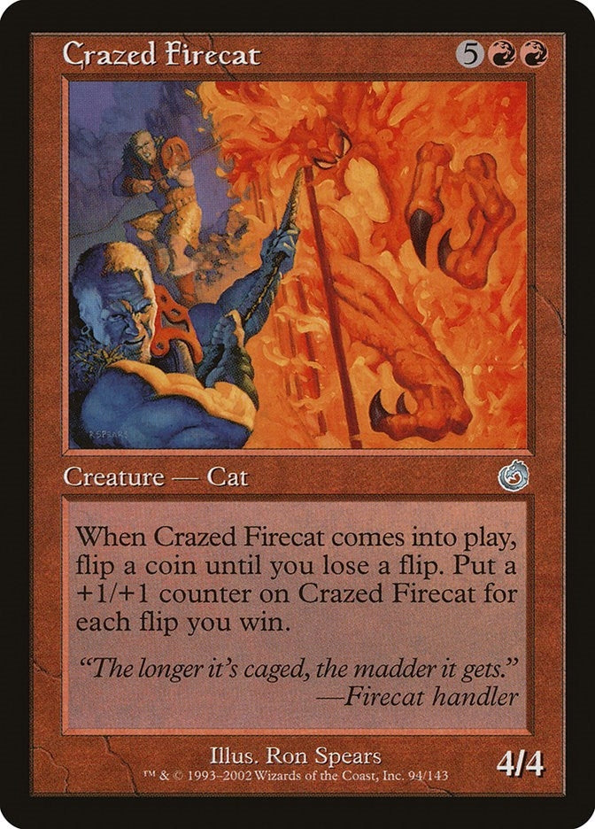 Image for Crazed Firecat (94) (TOR) - Magic: The Gathering