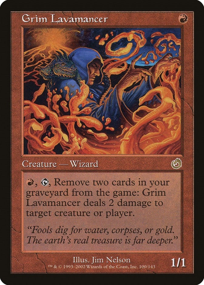 Image for Grim Lavamancer (100) (TOR) - Magic: The Gathering