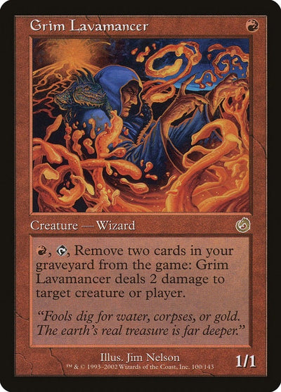 Grim Lavamancer (100) (TOR)
