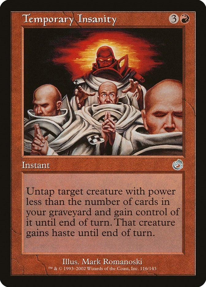 Image for Temporary Insanity (116) (TOR) - Magic: The Gathering