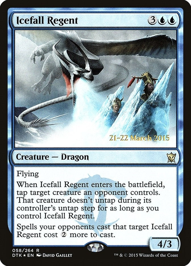 Image for Icefall Regent (58) (PRE) - Magic: The Gathering
