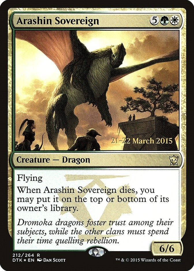 Image for Arashin Sovereign (212) (PRE) - Magic: The Gathering