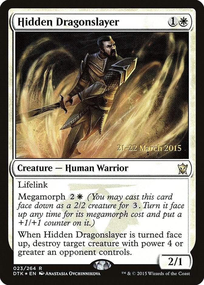 Image for Hidden Dragonslayer (23) (PRE) - Magic: The Gathering