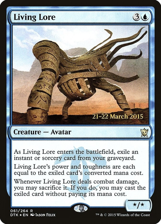 Image for Living Lore (61) (PRE) - Magic: The Gathering