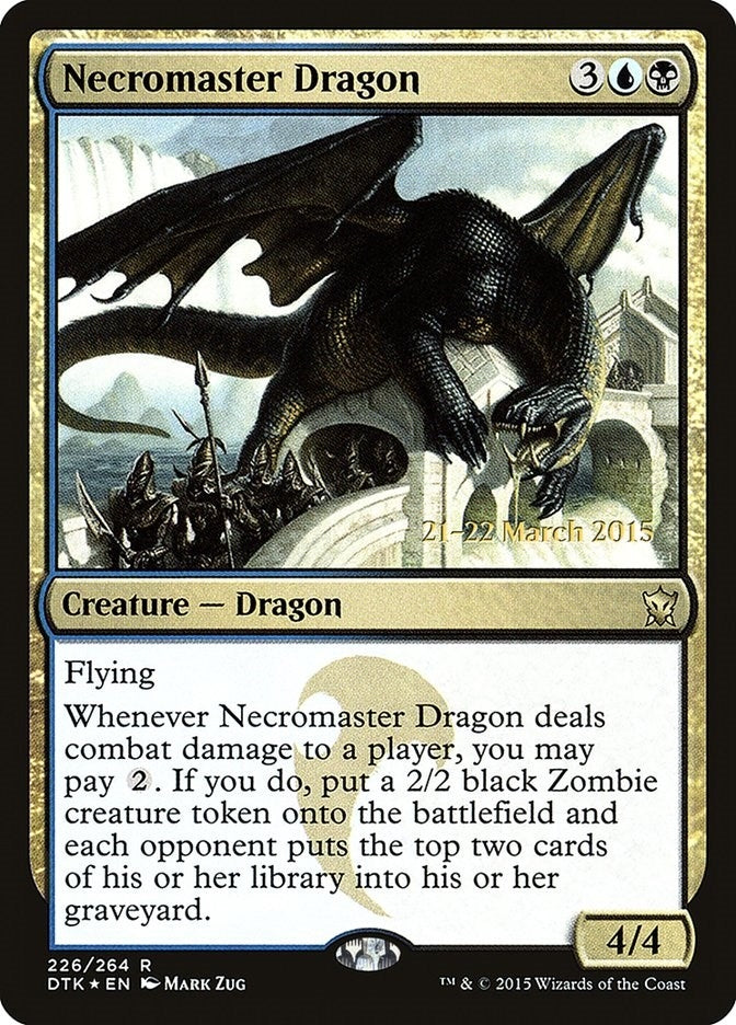 Image for Necromaster Dragon (226) (PRE) - Magic: The Gathering