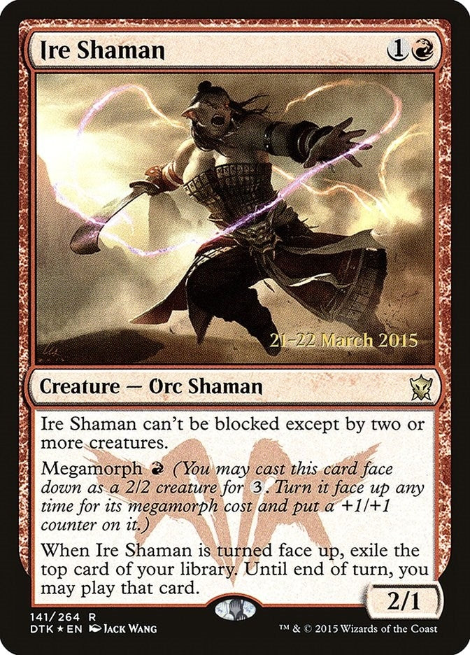 Image for Ire Shaman (141) (PRE) - Magic: The Gathering