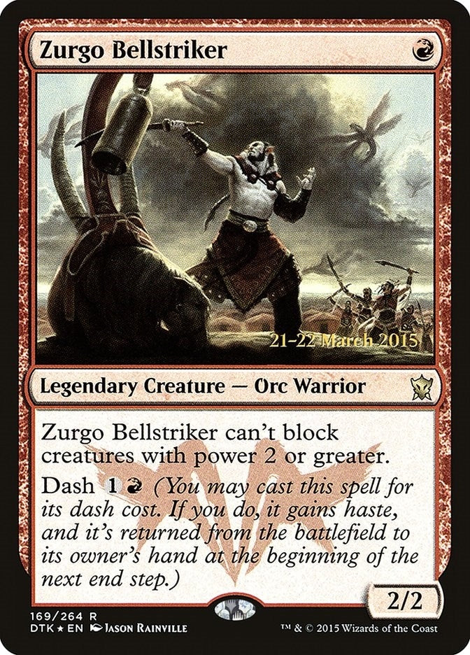 Image for Zurgo Bellstriker (169) (PRE) - Magic: The Gathering
