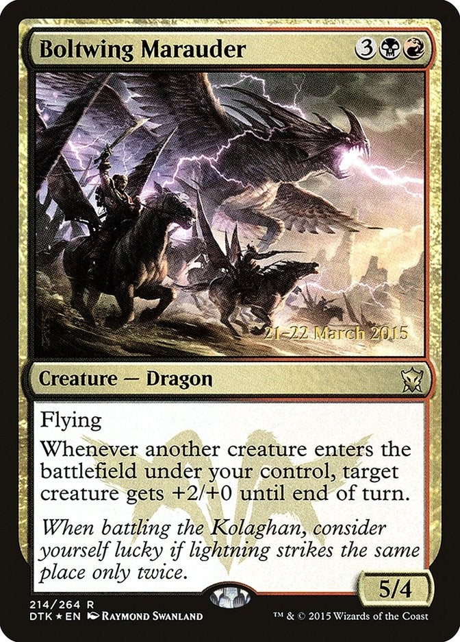 Image for Boltwing Marauder (214) (PRE) - Magic: The Gathering