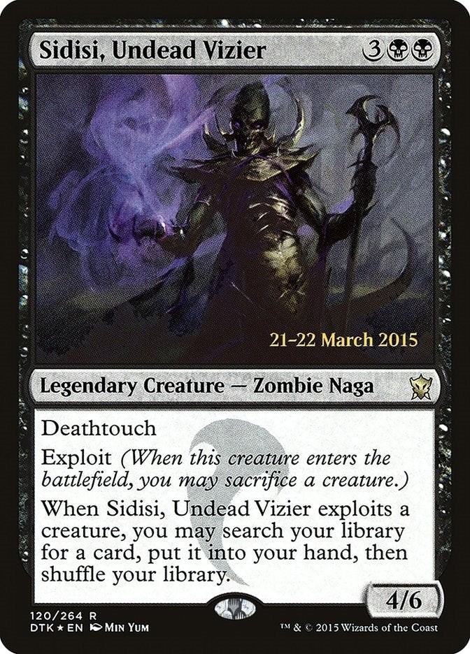 Image for Sidisi, Undead Vizier (120) (PRE) - Magic: The Gathering