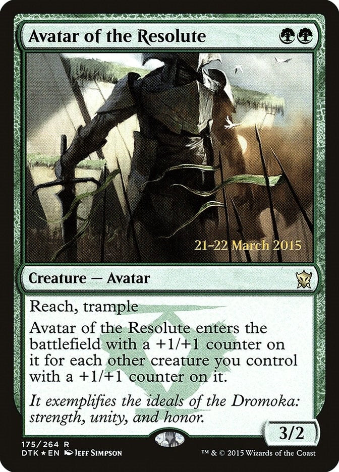 Image for Avatar of the Resolute (175) (PRE) - Magic: The Gathering