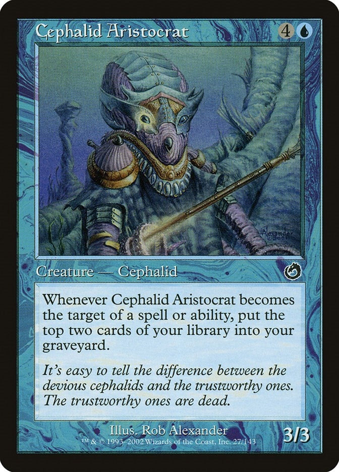 Image for Cephalid Aristocrat (27) (TOR) - Magic: The Gathering