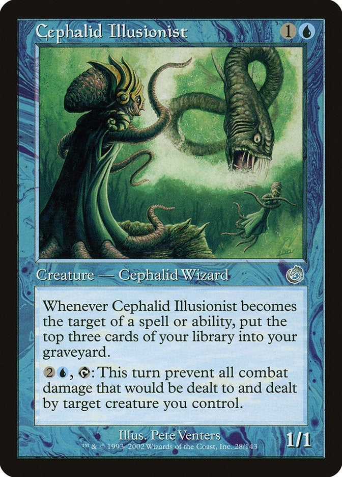 Image for Cephalid Illusionist (28) (TOR) - Magic: The Gathering