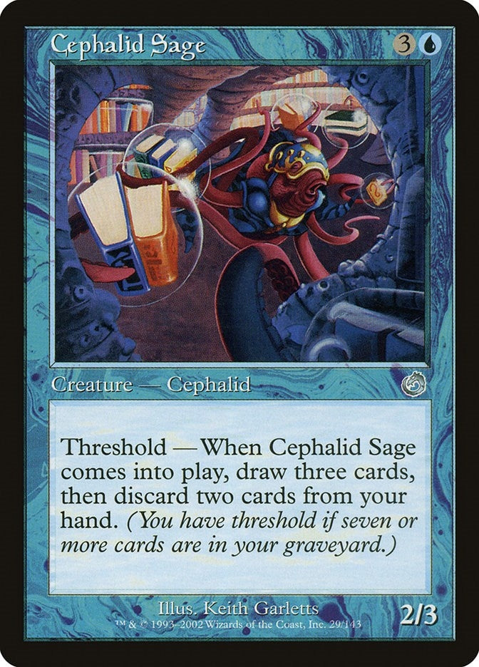 Image for Cephalid Sage (29) (TOR) - Magic: The Gathering