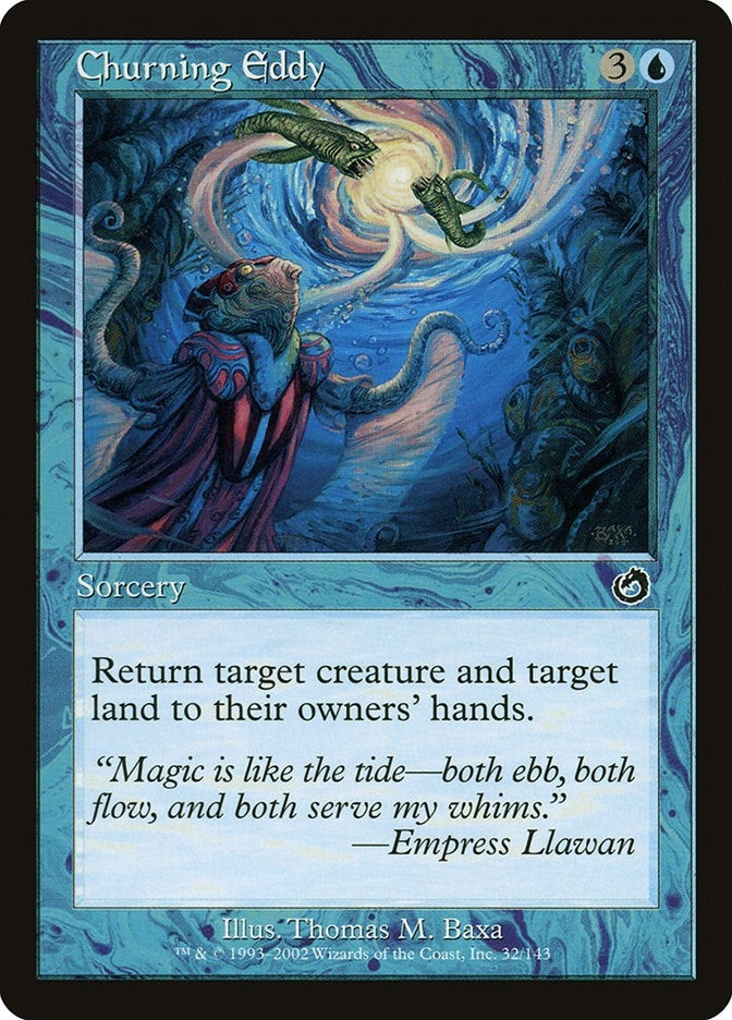 Image for Churning Eddy (32) (TOR) - Magic: The Gathering