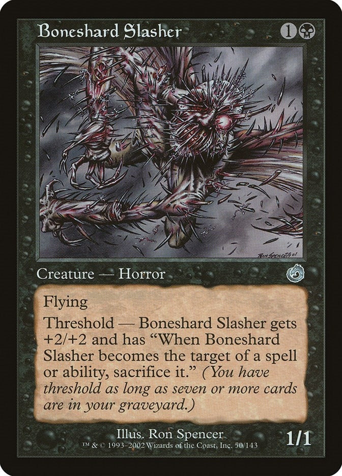 Image for Boneshard Slasher (50) (TOR) - Magic: The Gathering