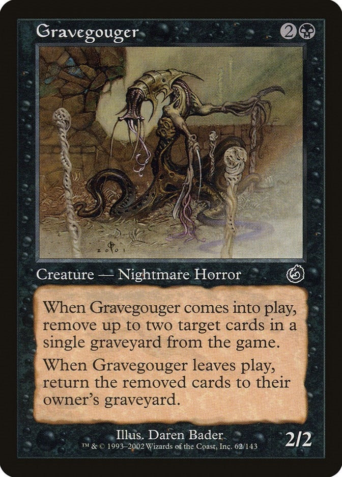 Image for Gravegouger (62) (TOR) - Magic: The Gathering