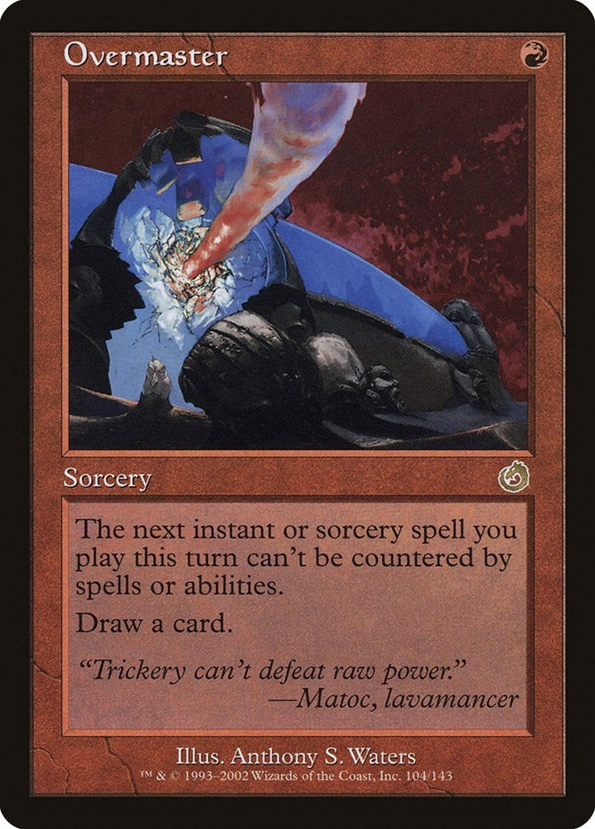 Image for Overmaster (104) (TOR) - Magic: The Gathering