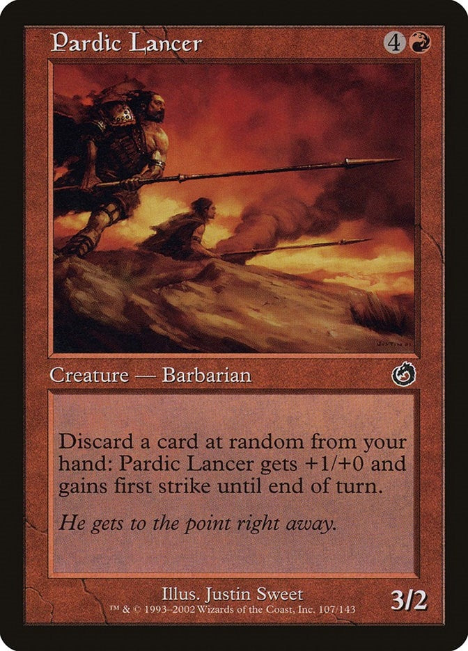 Image for Pardic Lancer (107) (TOR) - Magic: The Gathering
