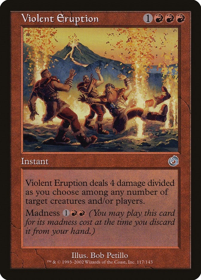 Image for Violent Eruption (117) (TOR) - Magic: The Gathering
