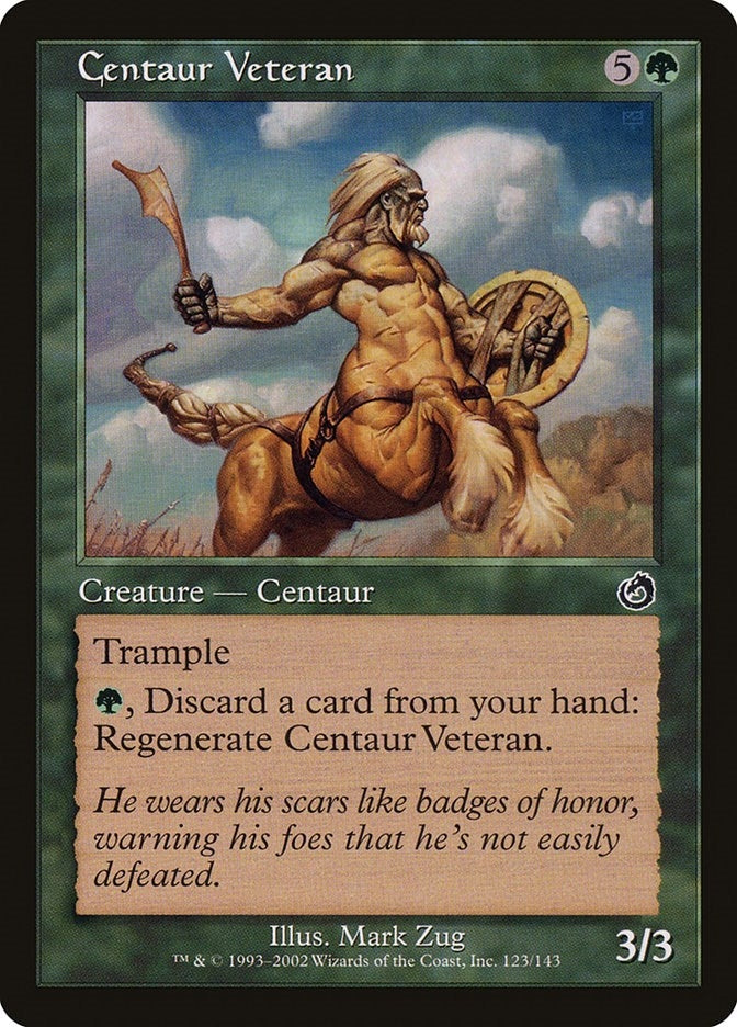 Image for Centaur Veteran (123) (TOR) - Magic: The Gathering