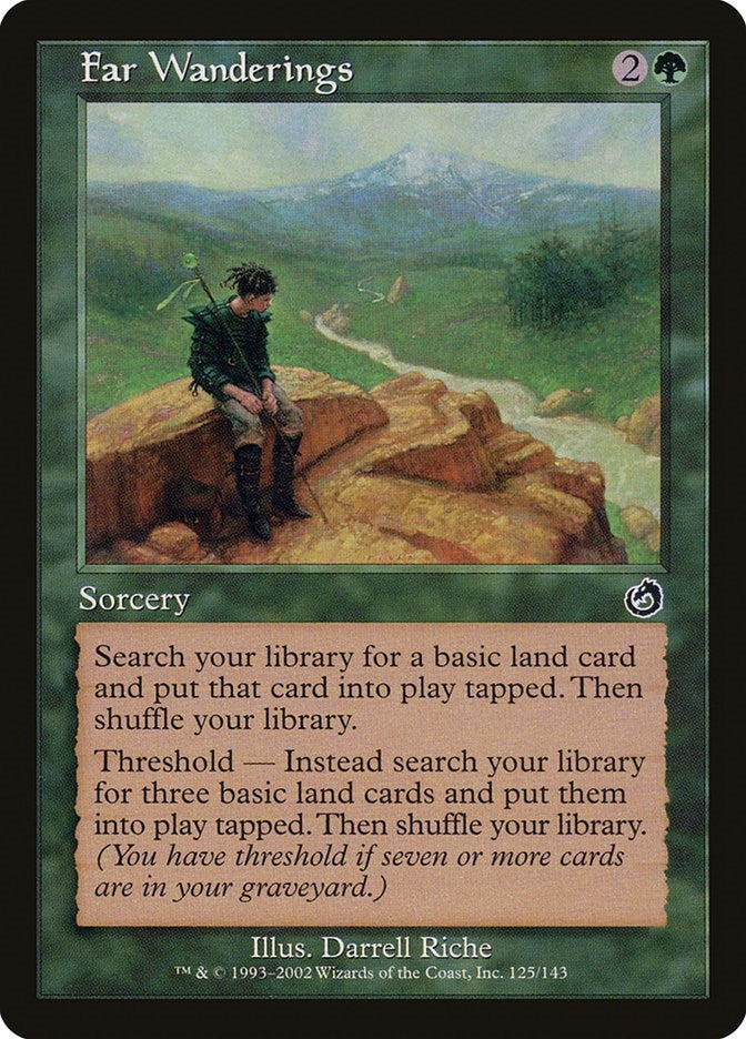 Image for Far Wanderings (125) (TOR) - Magic: The Gathering