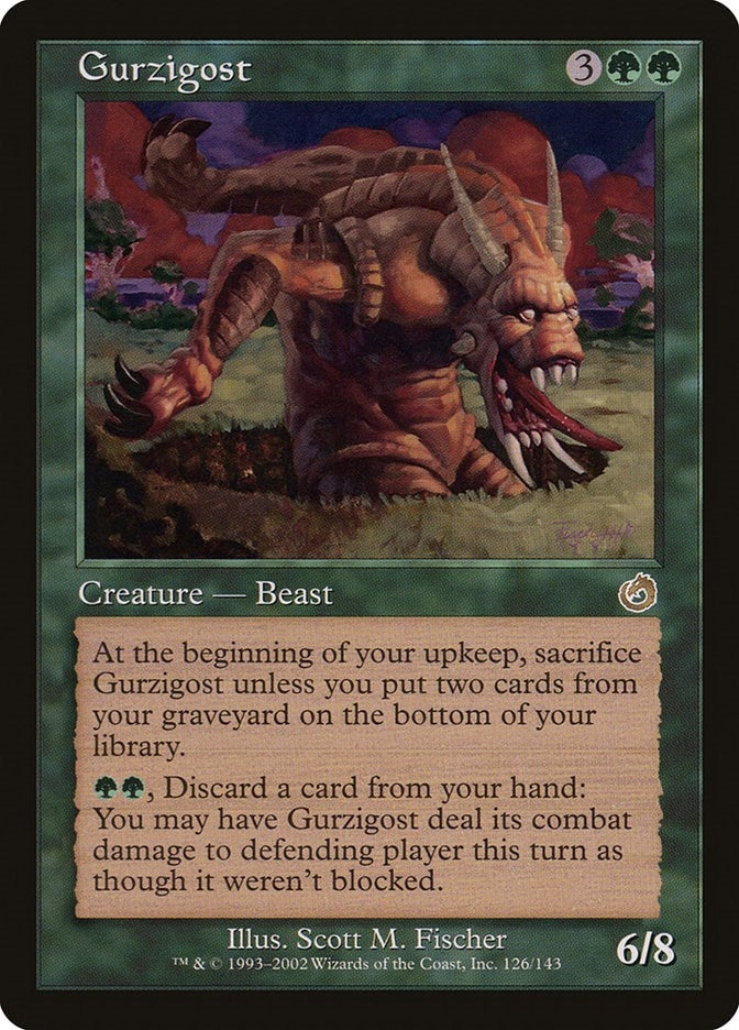 Image for Gurzigost (126) (TOR) - Magic: The Gathering