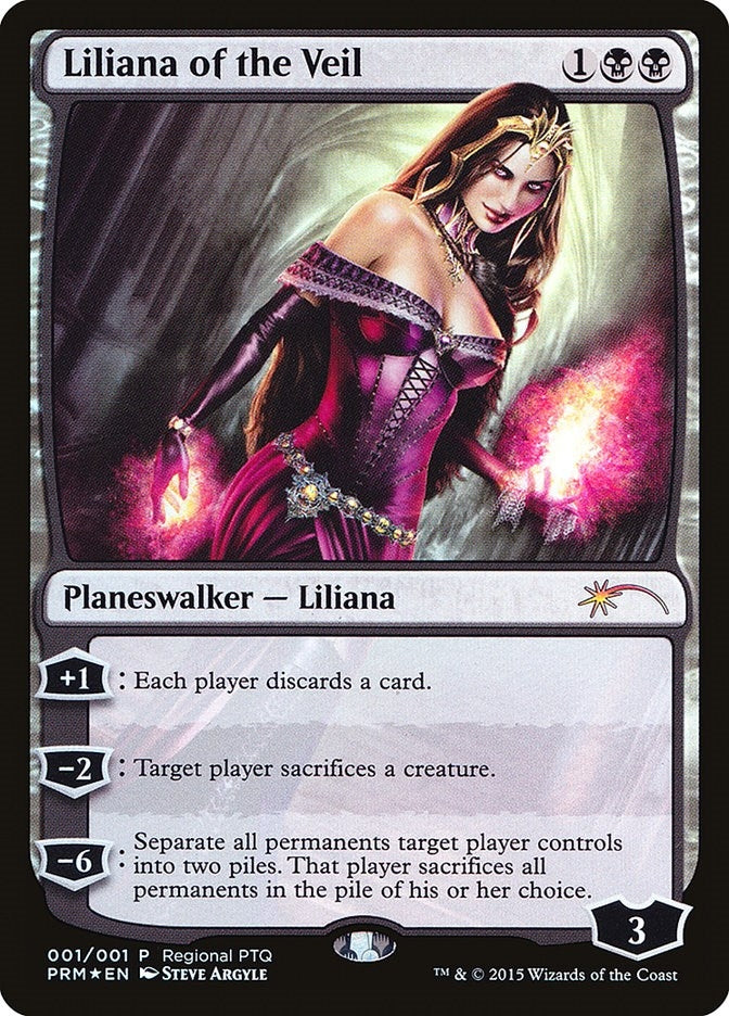 Image for Liliana of the Veil (1) (PTP) - Magic: The Gathering