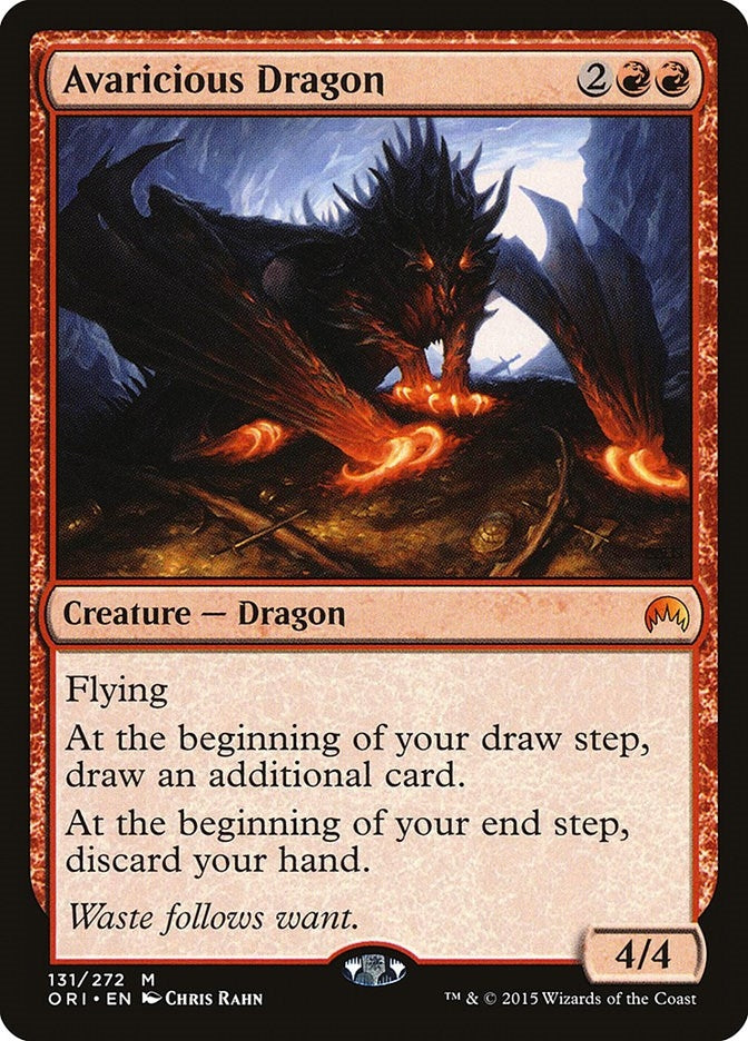 Avaricious Dragon (131) (ORI)